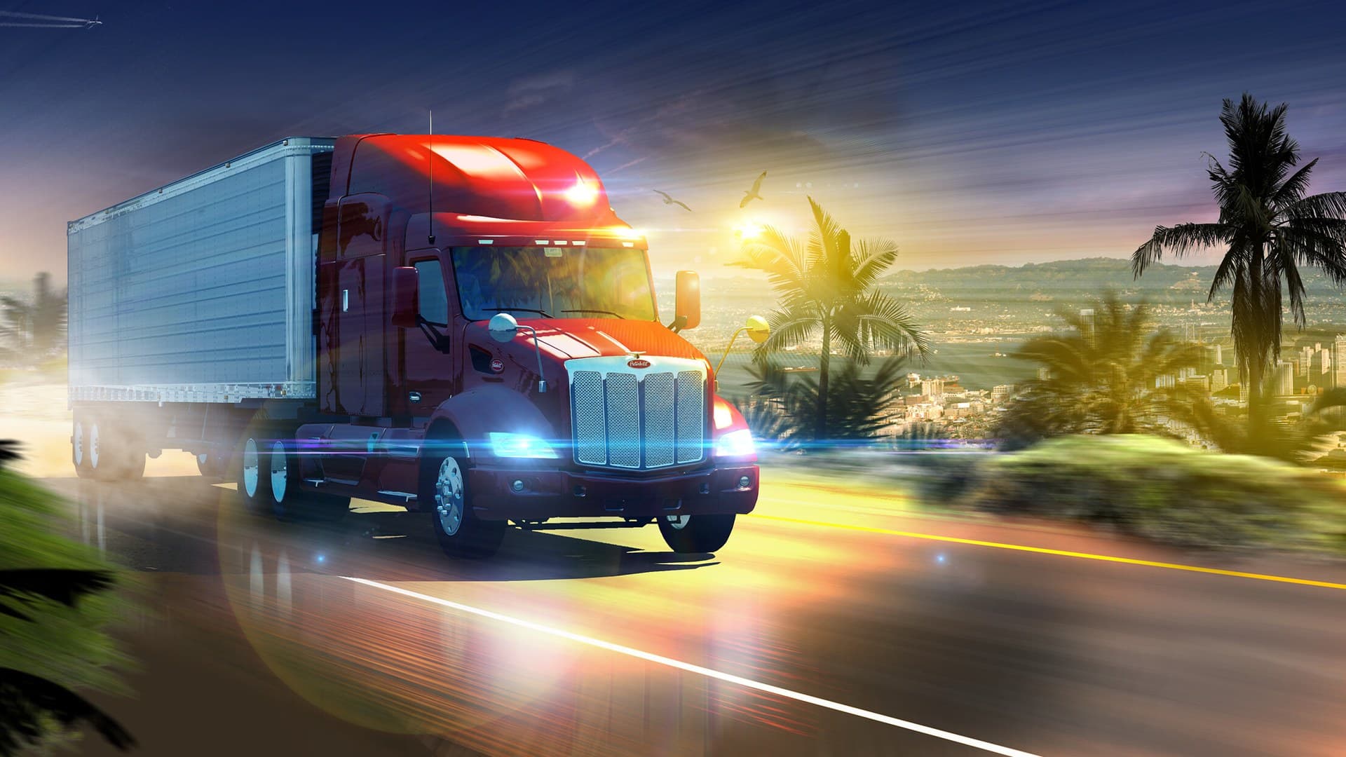 American Truck Simulator 1.60 update featuring new Game Radio system and improved truck interiors