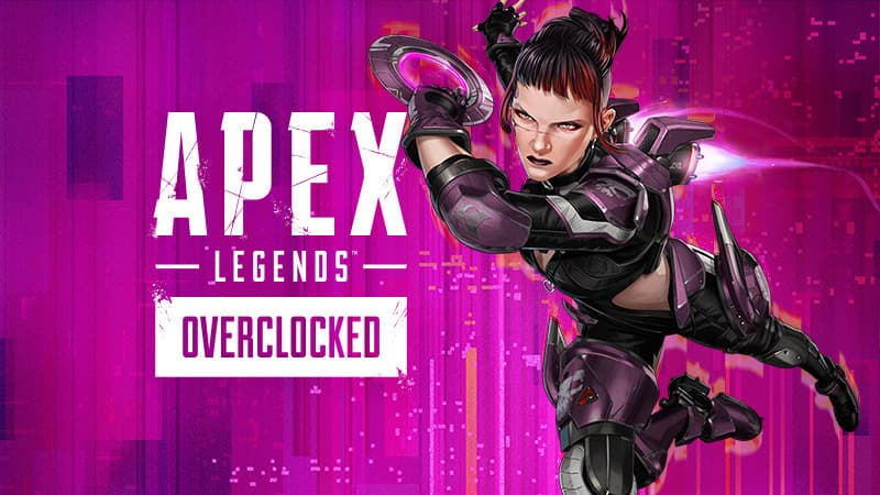 Apex Legends key art featuring Conduit and Axle legends in combat