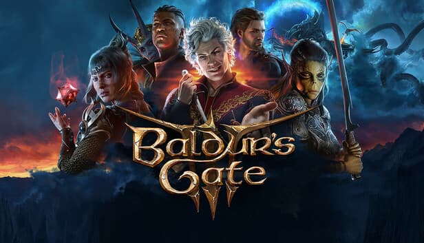 Baldur's Gate 3 key art