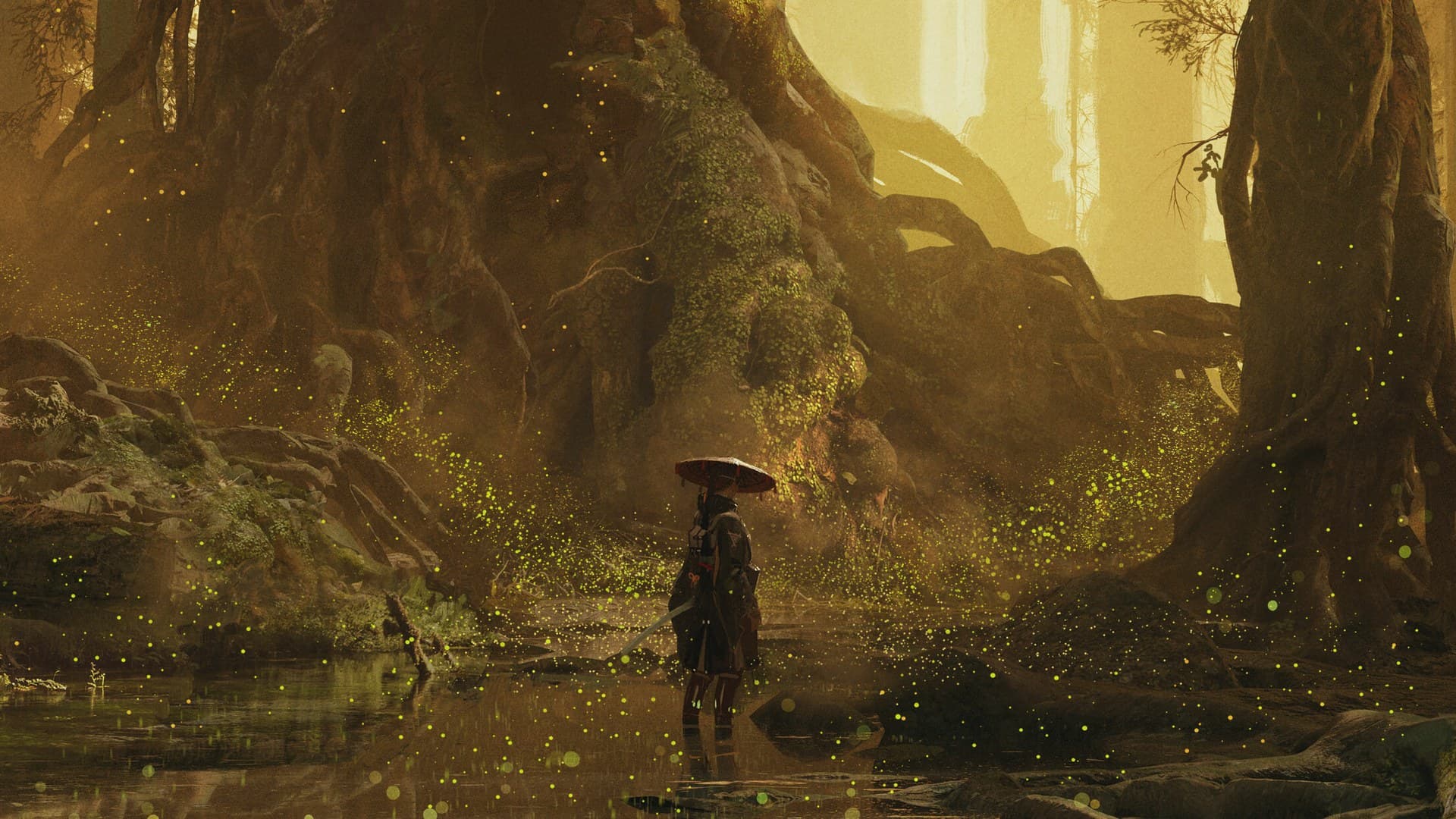 Beast of Reincarnation protagonist Emma and her dog Koo in post-apocalyptic Japan