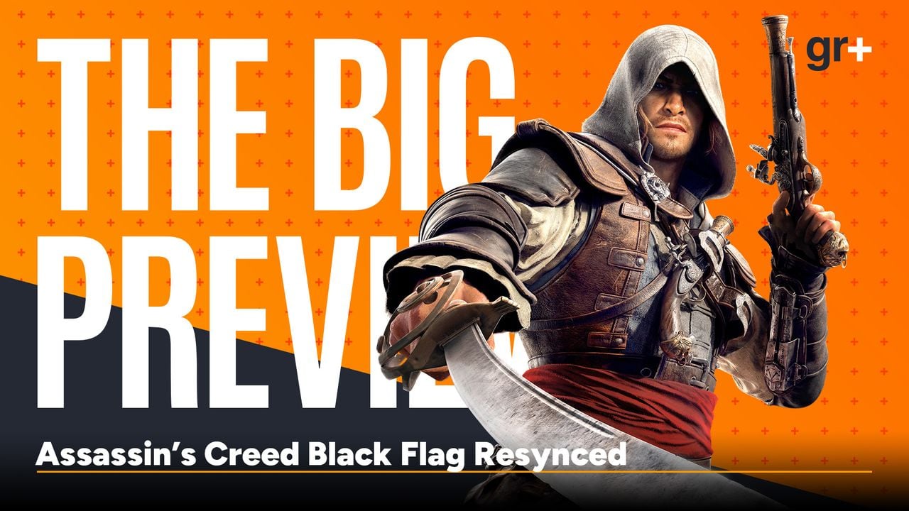 Assassin's Creed Black Flag Resynced key art