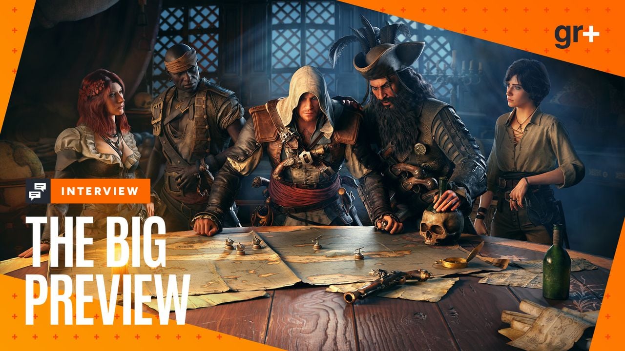 Assassin's Creed Black Flag Resynced key art