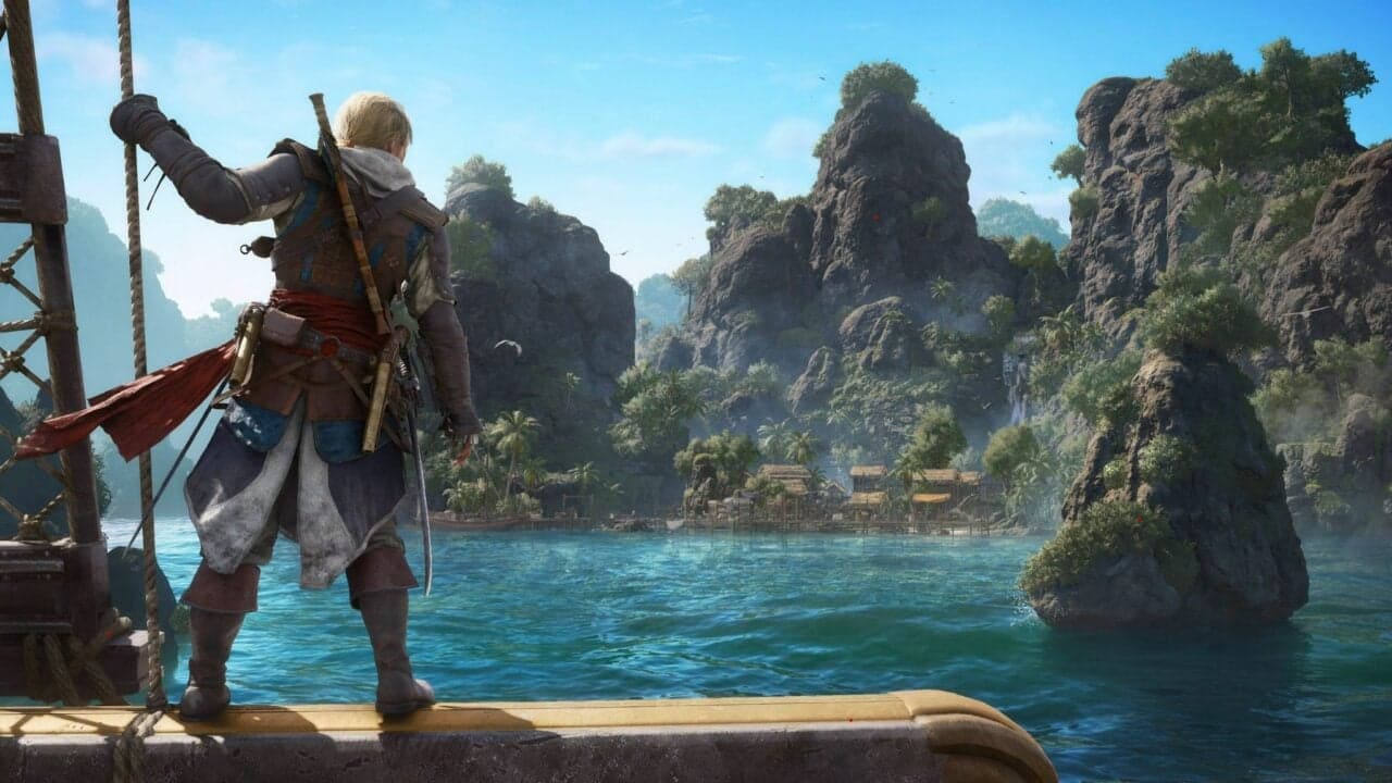 Assassin's Creed Black Flag Resynced key art