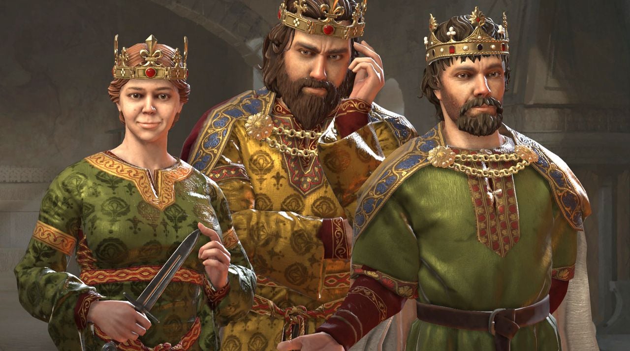 Crusader Kings III key art