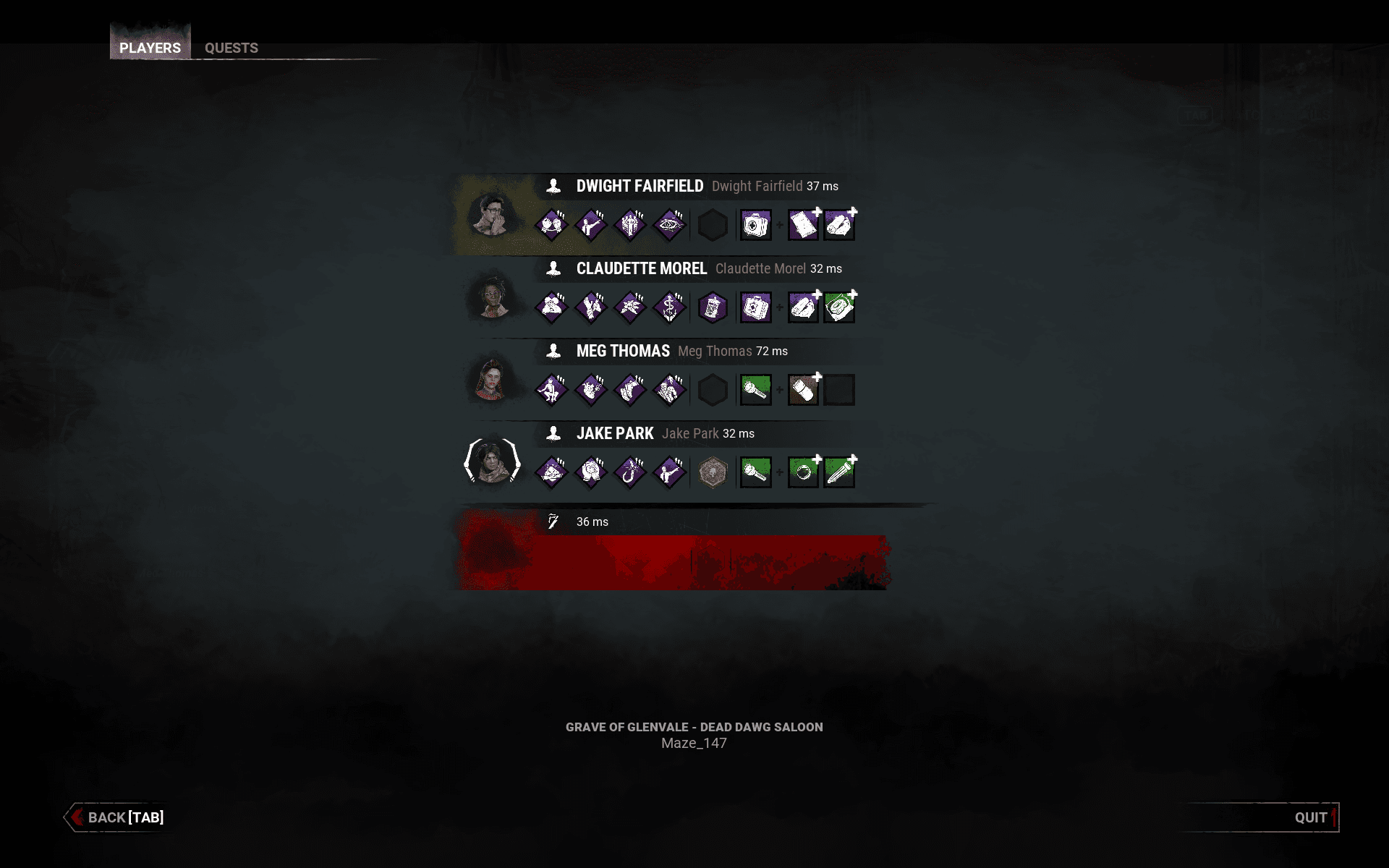 Dead by Daylight key art