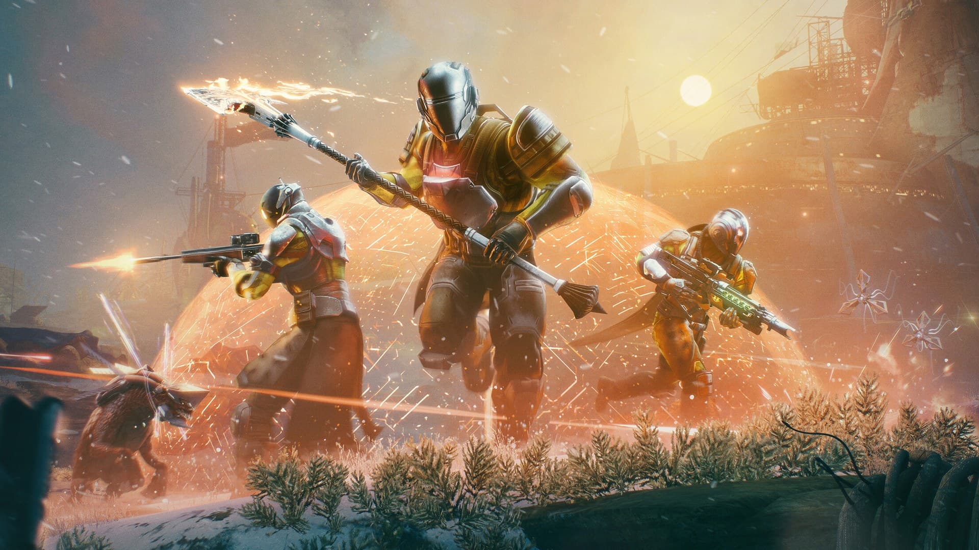 Destiny 2 Gloriabundus emblem showing the Destiny logo over a glowing cityscape