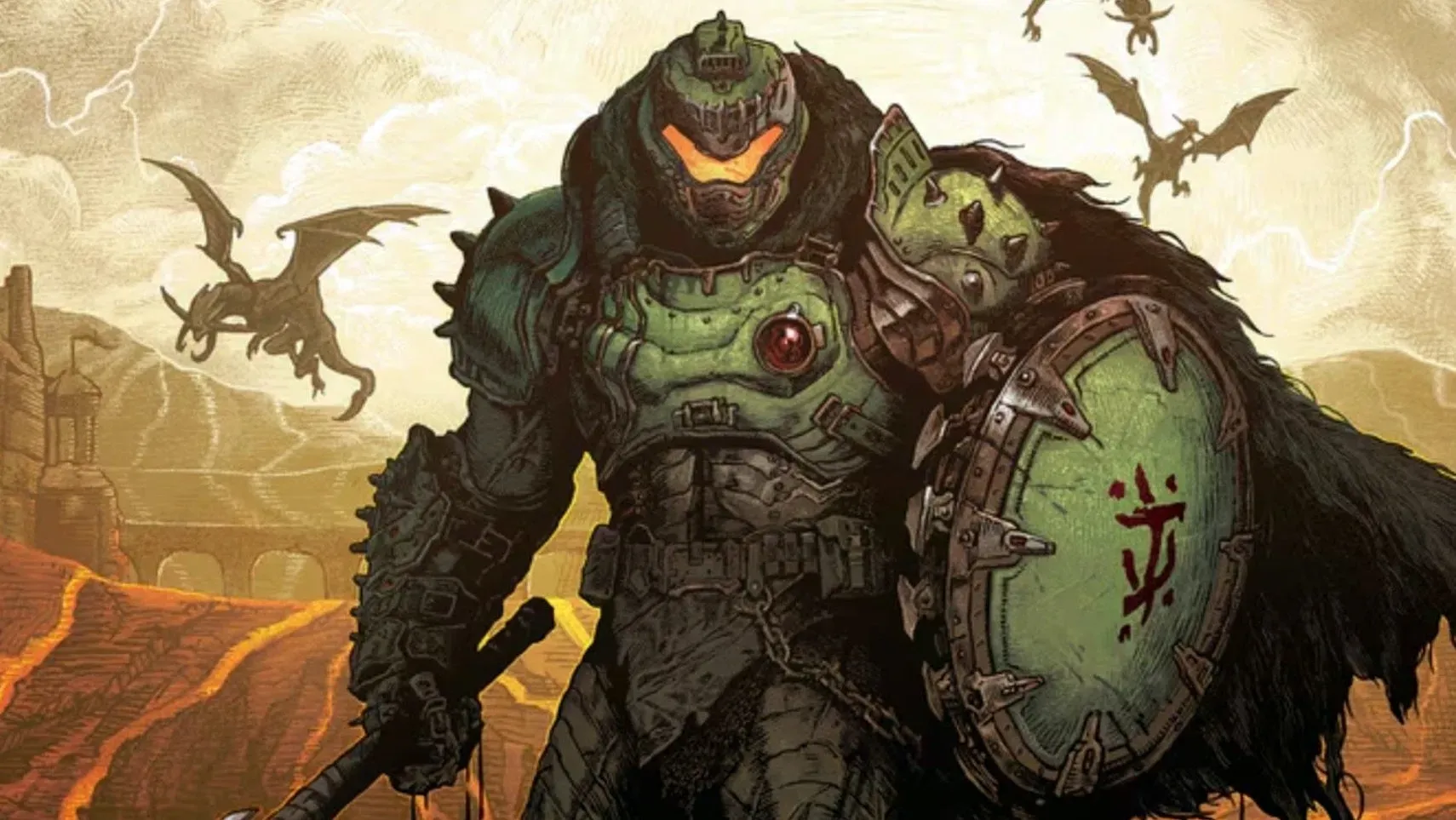 Doom: The Dark Ages key art