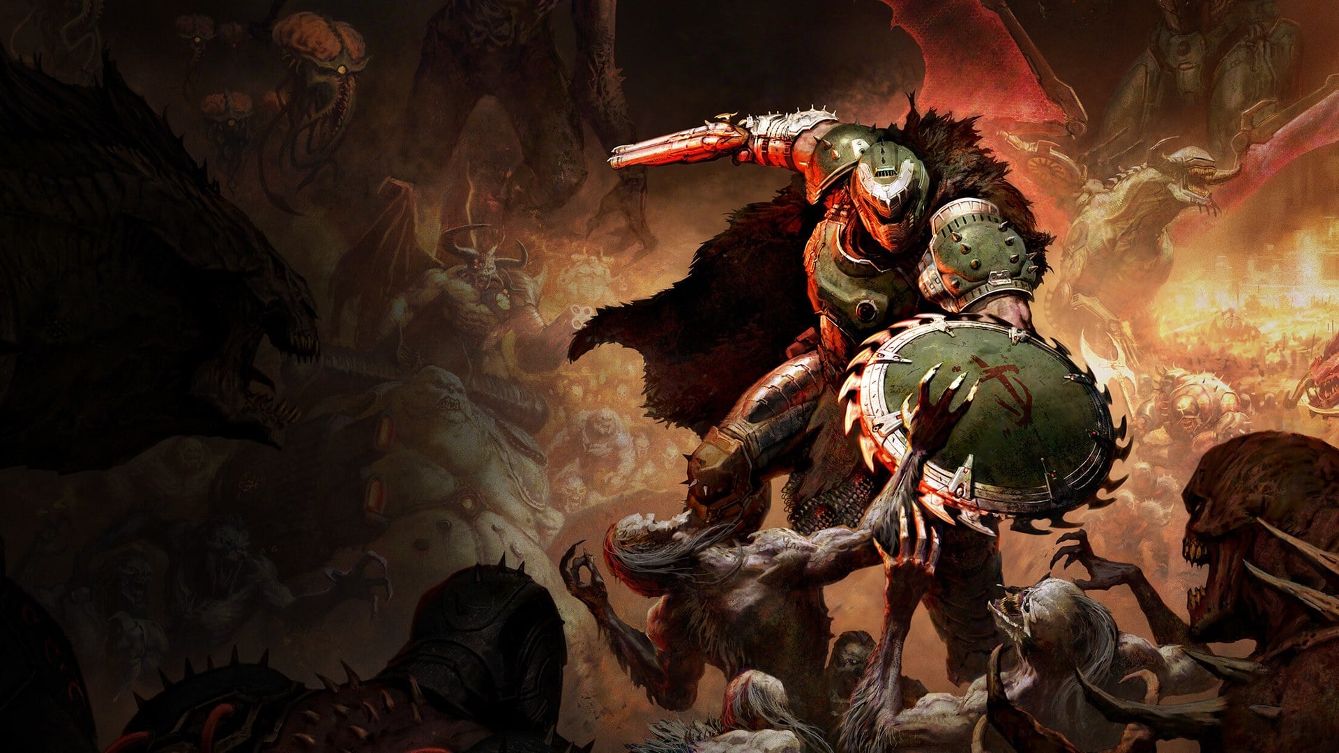 DOOM The Dark Ages Revelations DLC showing the Slayer wielding the Chain Spear