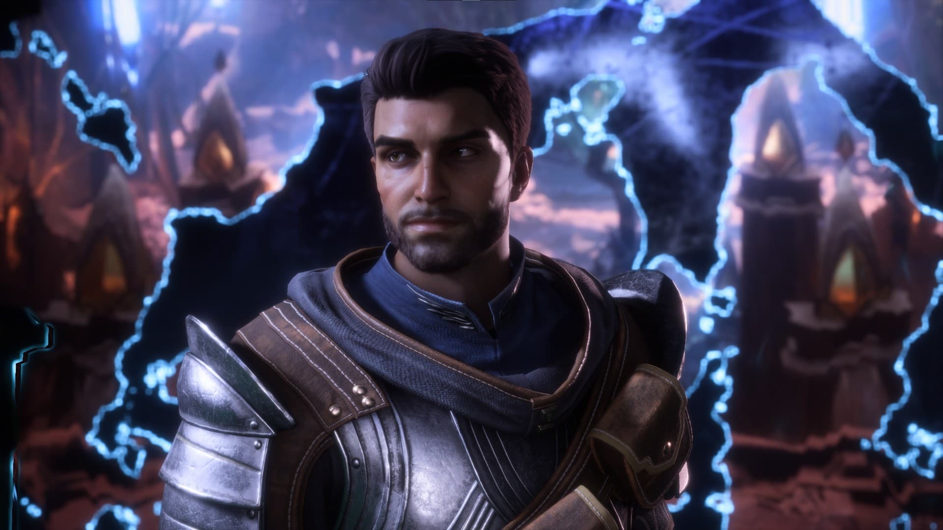 Dragon Age The Veilguard key art featuring armoured characters in a fantasy landscape