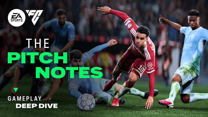 EA SPORTS FC 27 gameplay screenshot showing manual defending mechanics in action