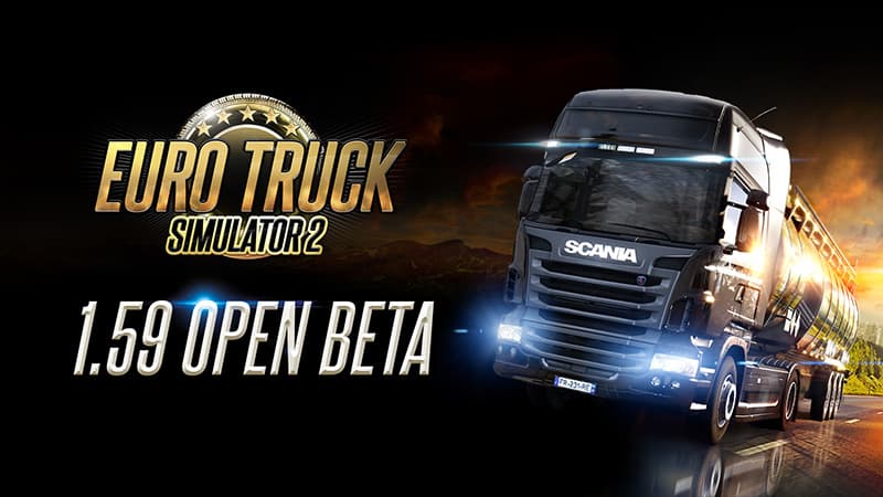 Euro Truck Simulator 2 key art
