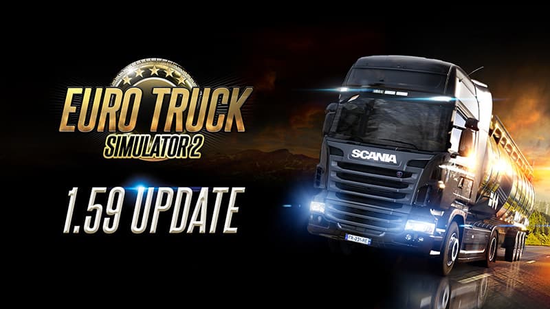 Euro Truck Simulator 2 key art