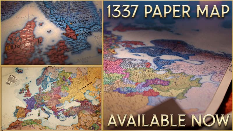 Europa Universalis V map showing Italian regions and Holy Roman Empire territories
