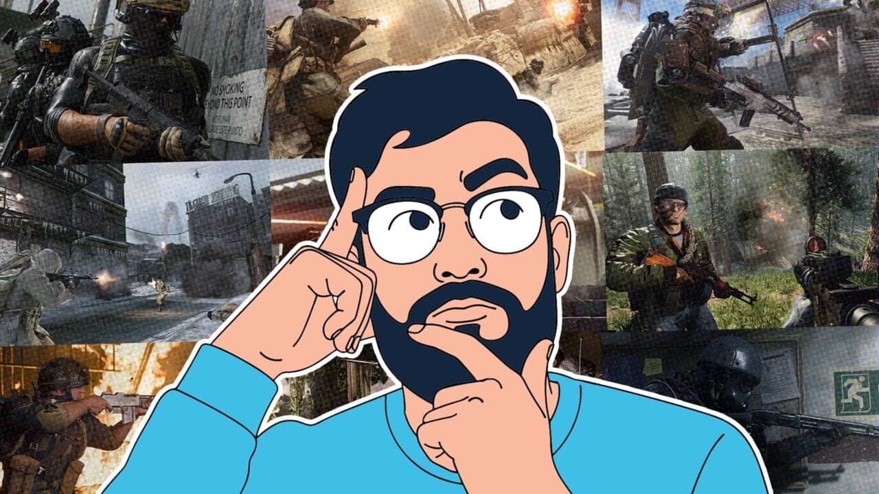 Call of Duty Modern Warfare 4 soldier screenshot compared to older CoD games