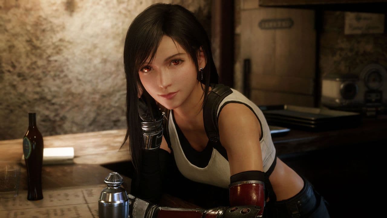 Final Fantasy 7 Remake key art