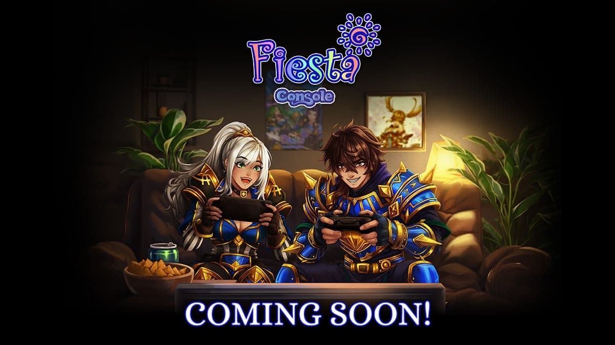 Fiesta Online anime MMORPG characters in the colorful fantasy world of Isya
