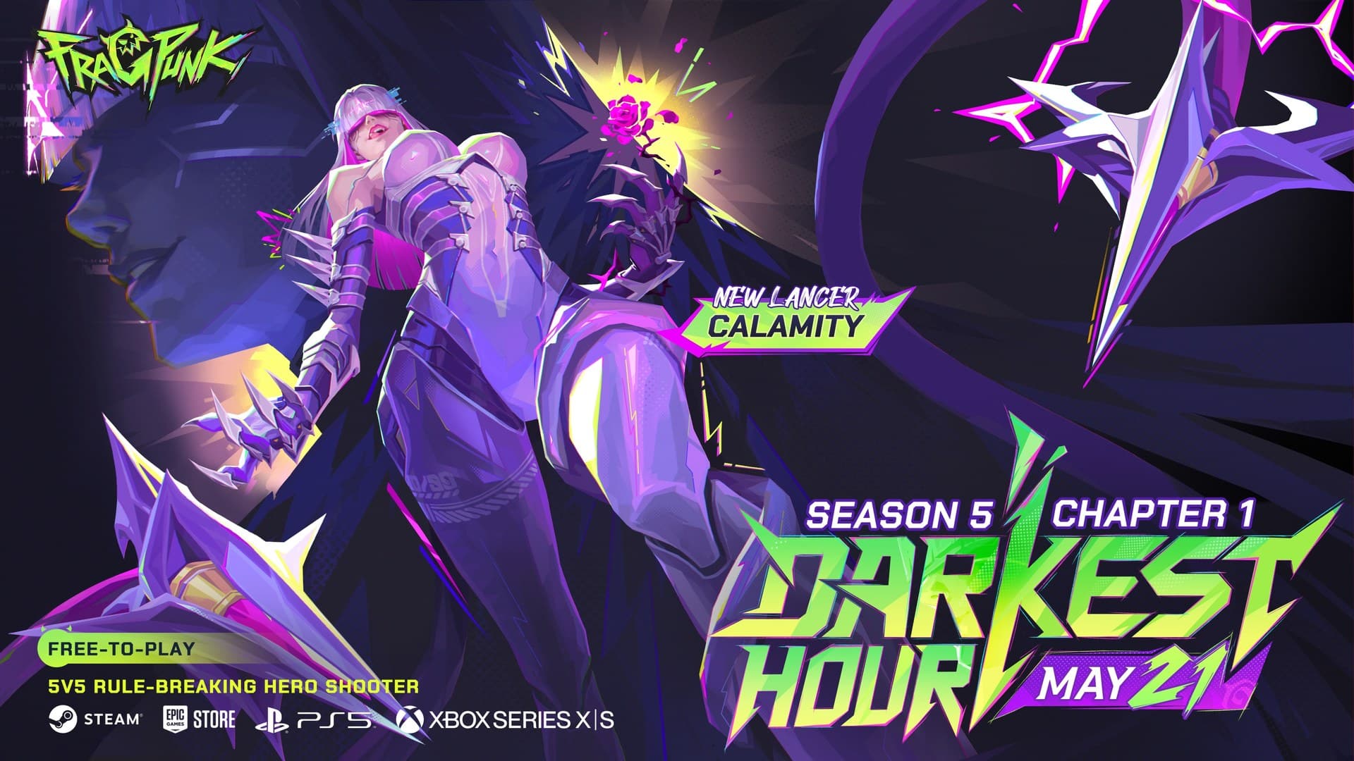 Fragpunk key art