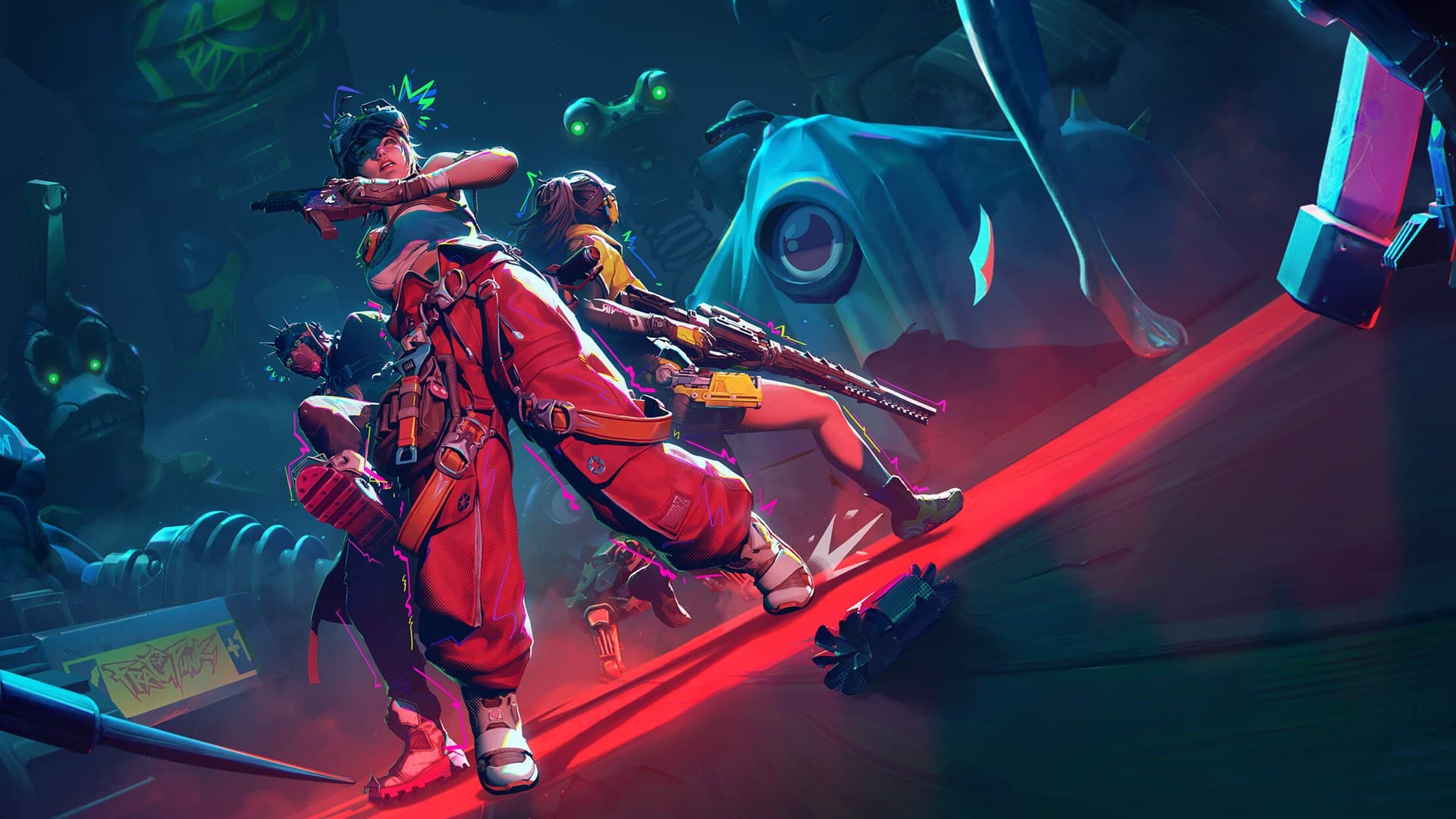 FragPunk Season 5 Chapter 2 Dreamland Headshots battle pass key art