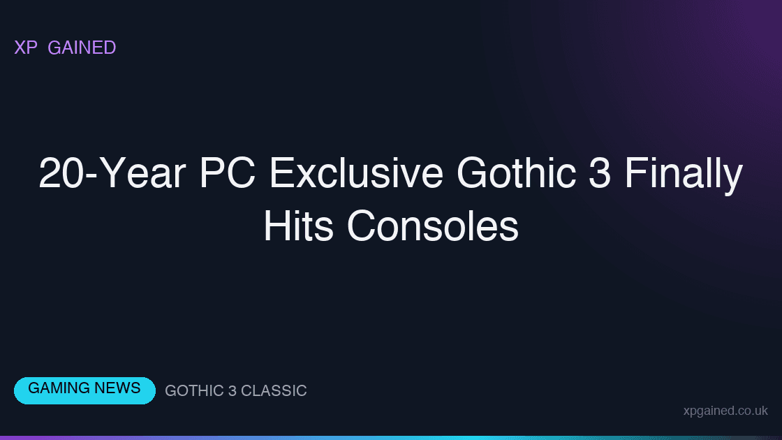 Gothic 3 Classic key art