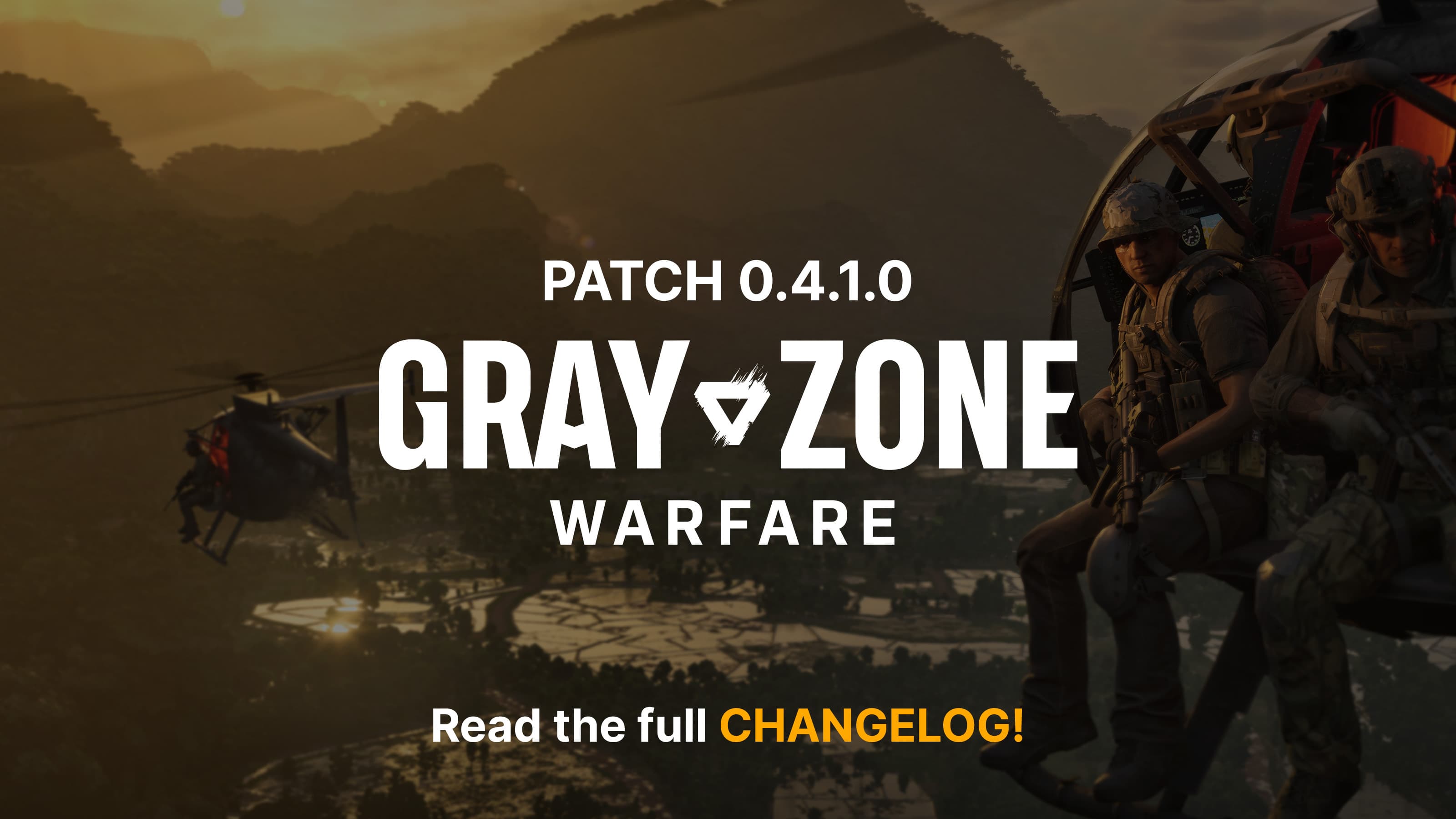 Article header image for Gray Zone Warfare Patch 0.4.1.0 Now Live (16th April 2026)