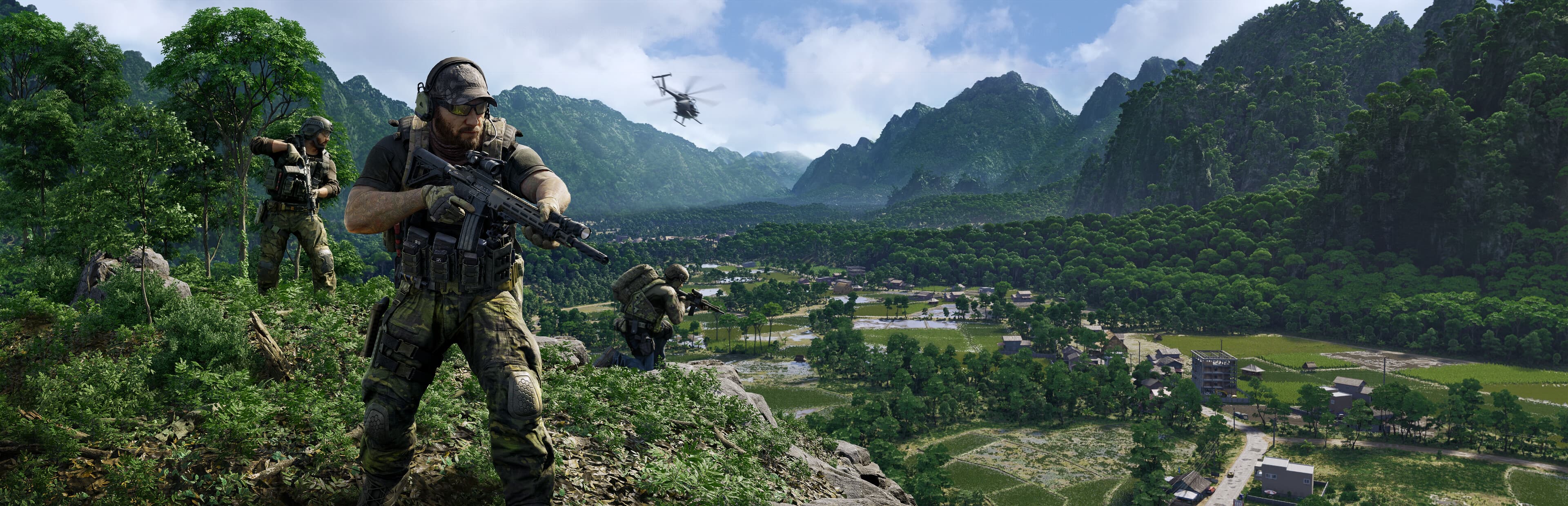 Gray Zone Warfare soldiers in tactical formation during a PvP Conflict Zone encounter