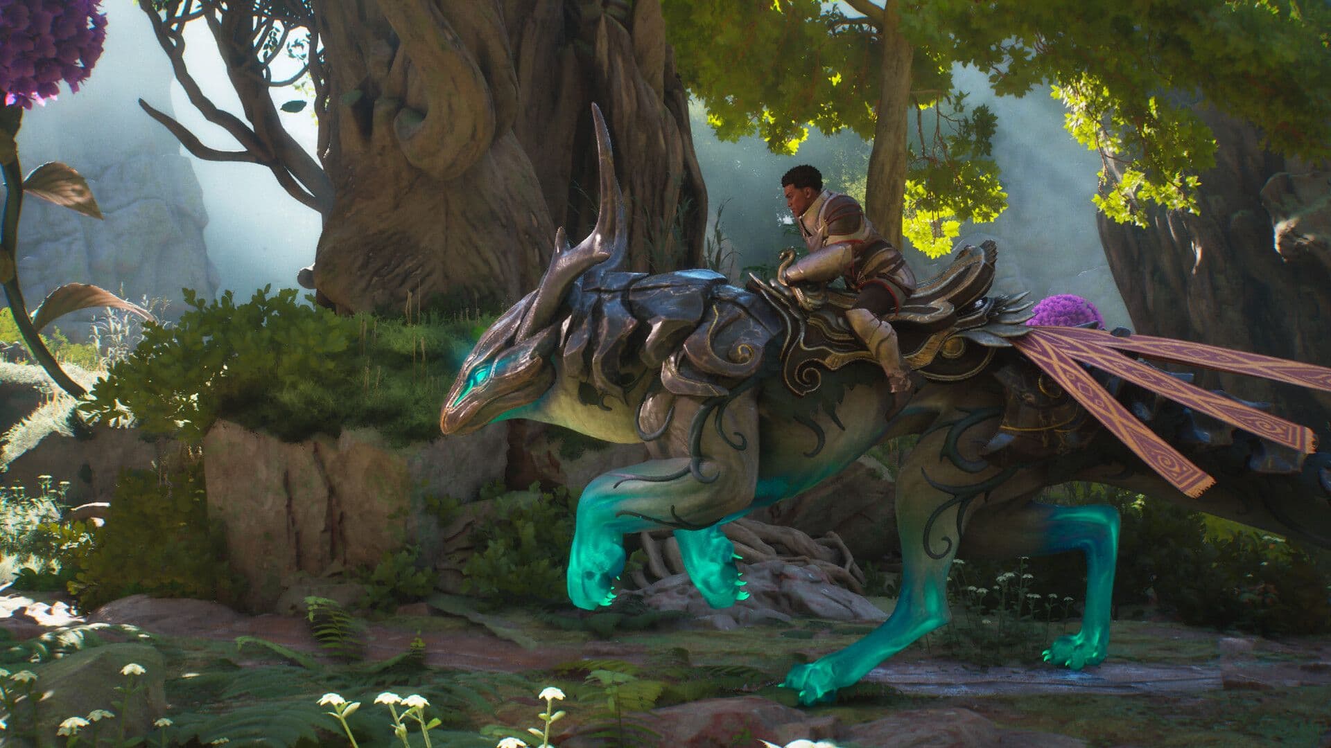 Guild Wars 3 announcement trailer screenshot showing the fantasy world of Orr
