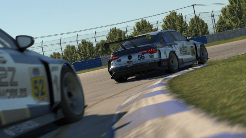 iRacing key art
