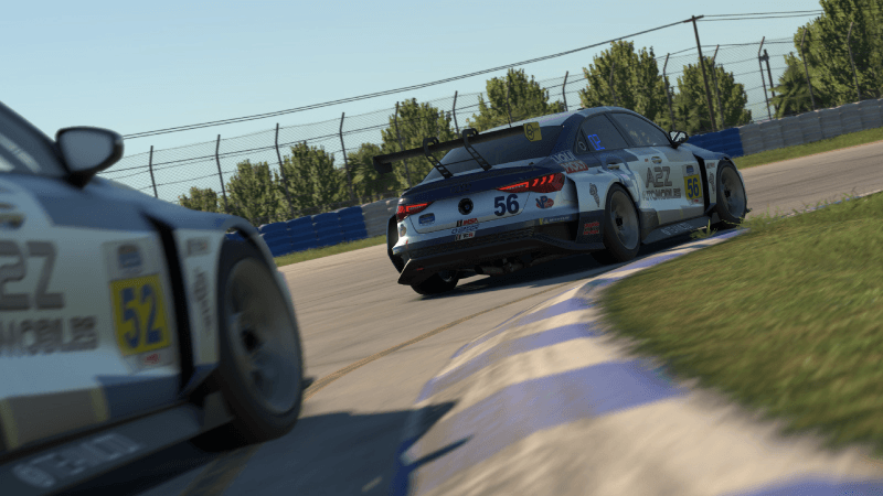 iRacing key art