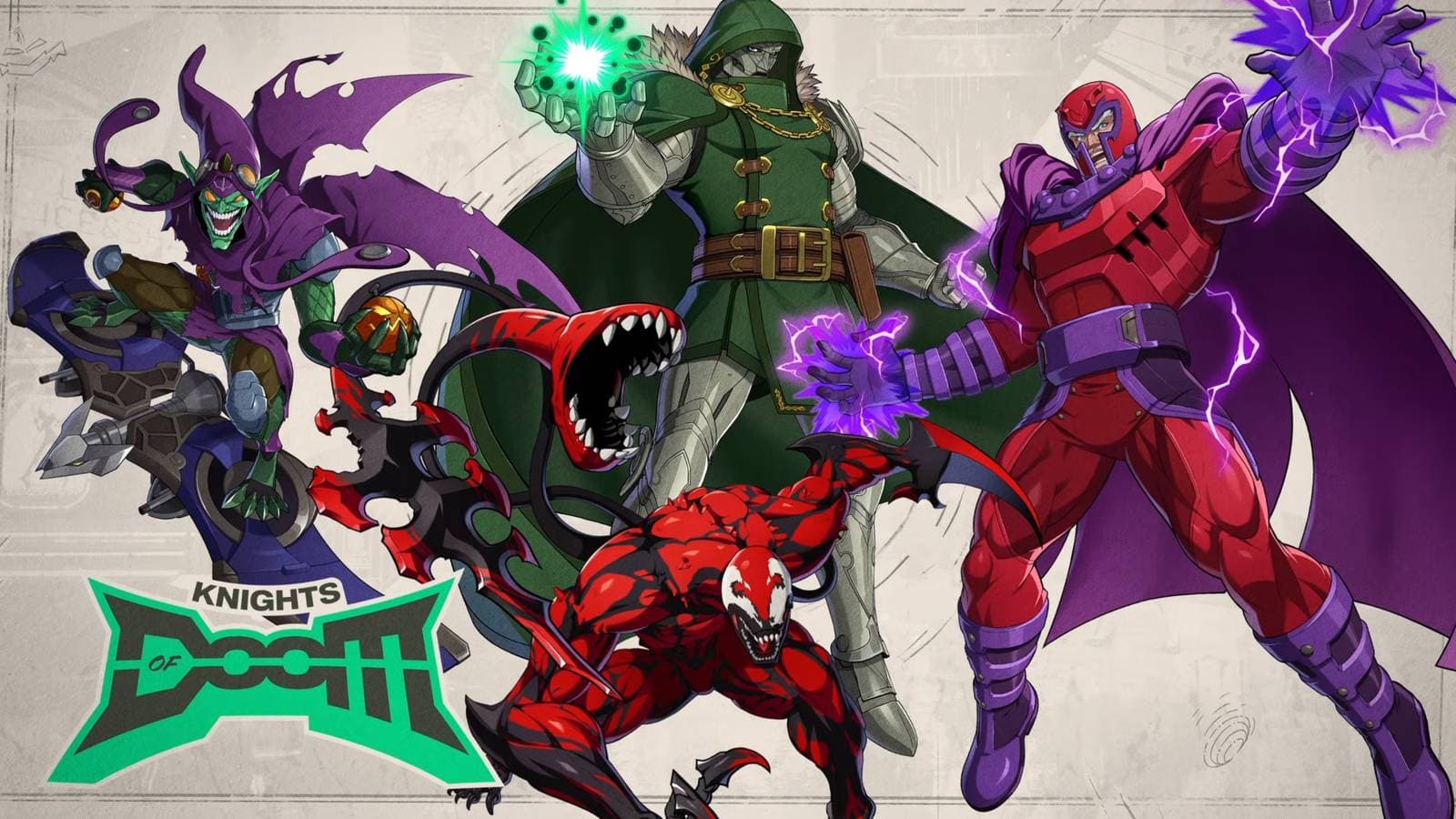 Magneto using magnetic powers in Marvel Tokon Fighting Souls gameplay