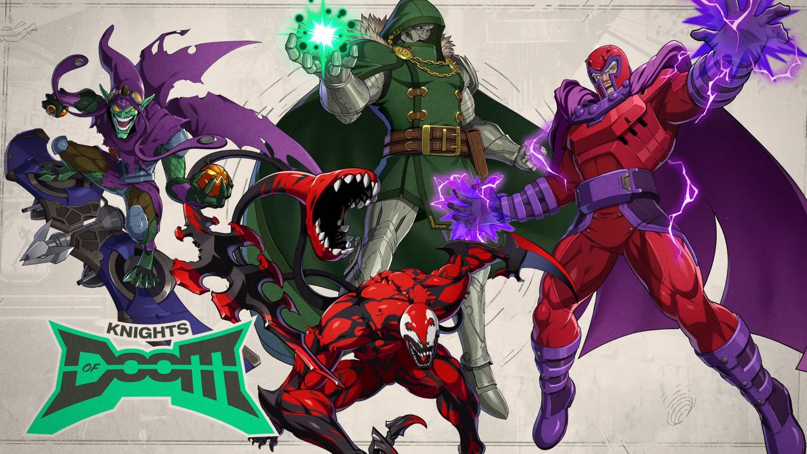 Magneto using magnetic powers in Marvel Tokon Fighting Souls gameplay