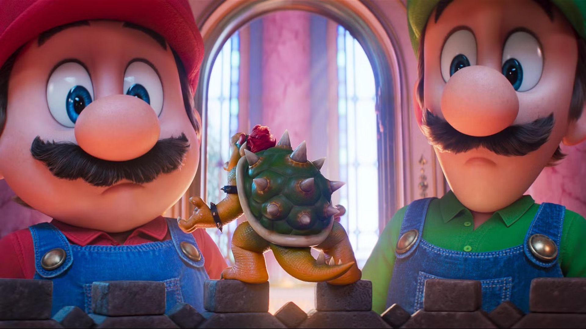 Super Mario Galaxy Movie key art