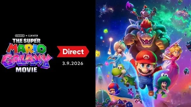 The Super Mario Galaxy Movie key art