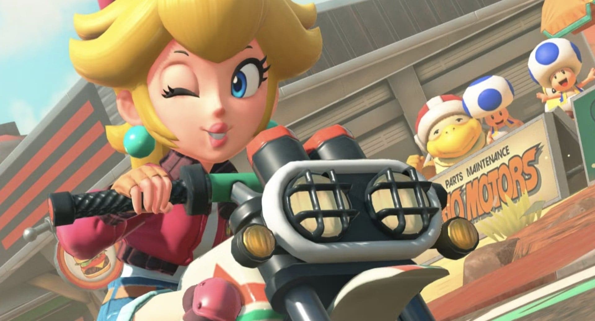 Mario Kart World racers speeding through a vibrant track on Nintendo Switch 2
