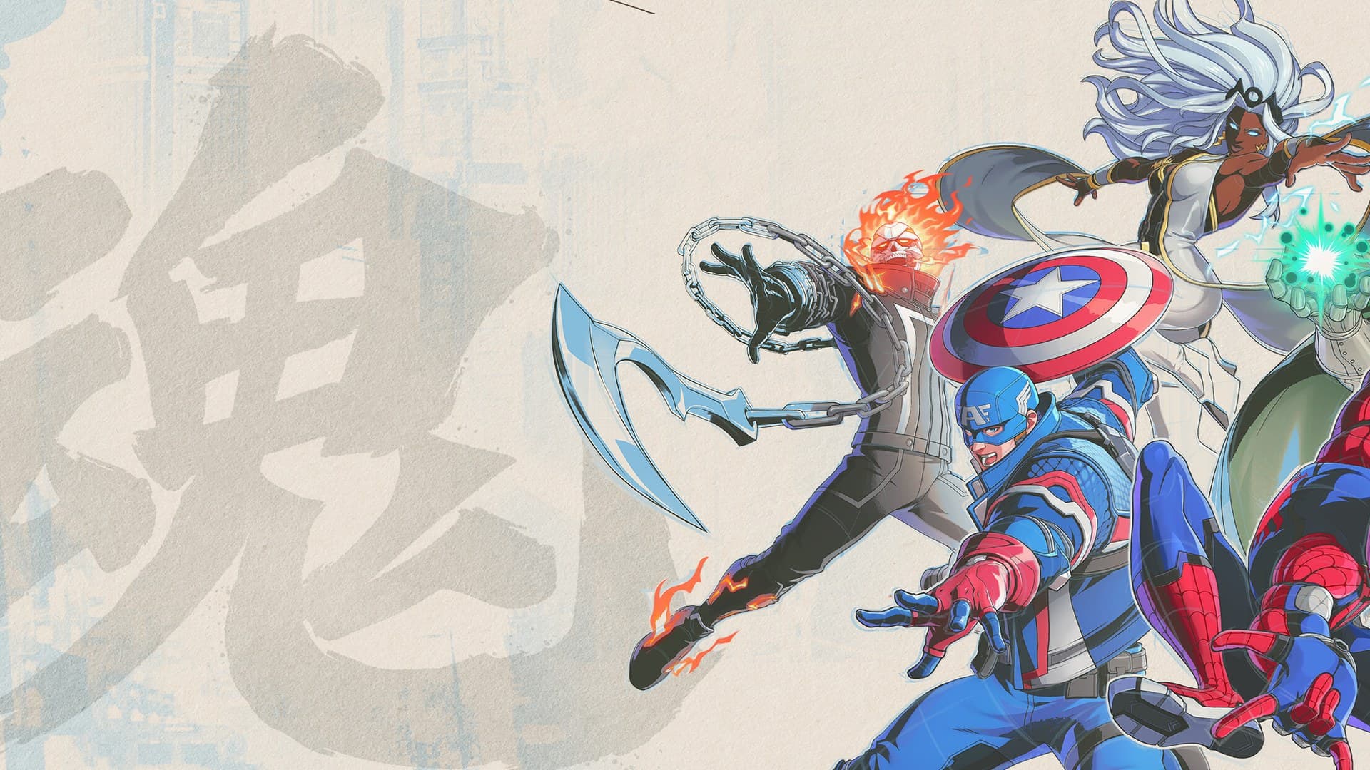 Marvel Tōkon Fighting Souls Episode Mode artwork showing comic-style character panels