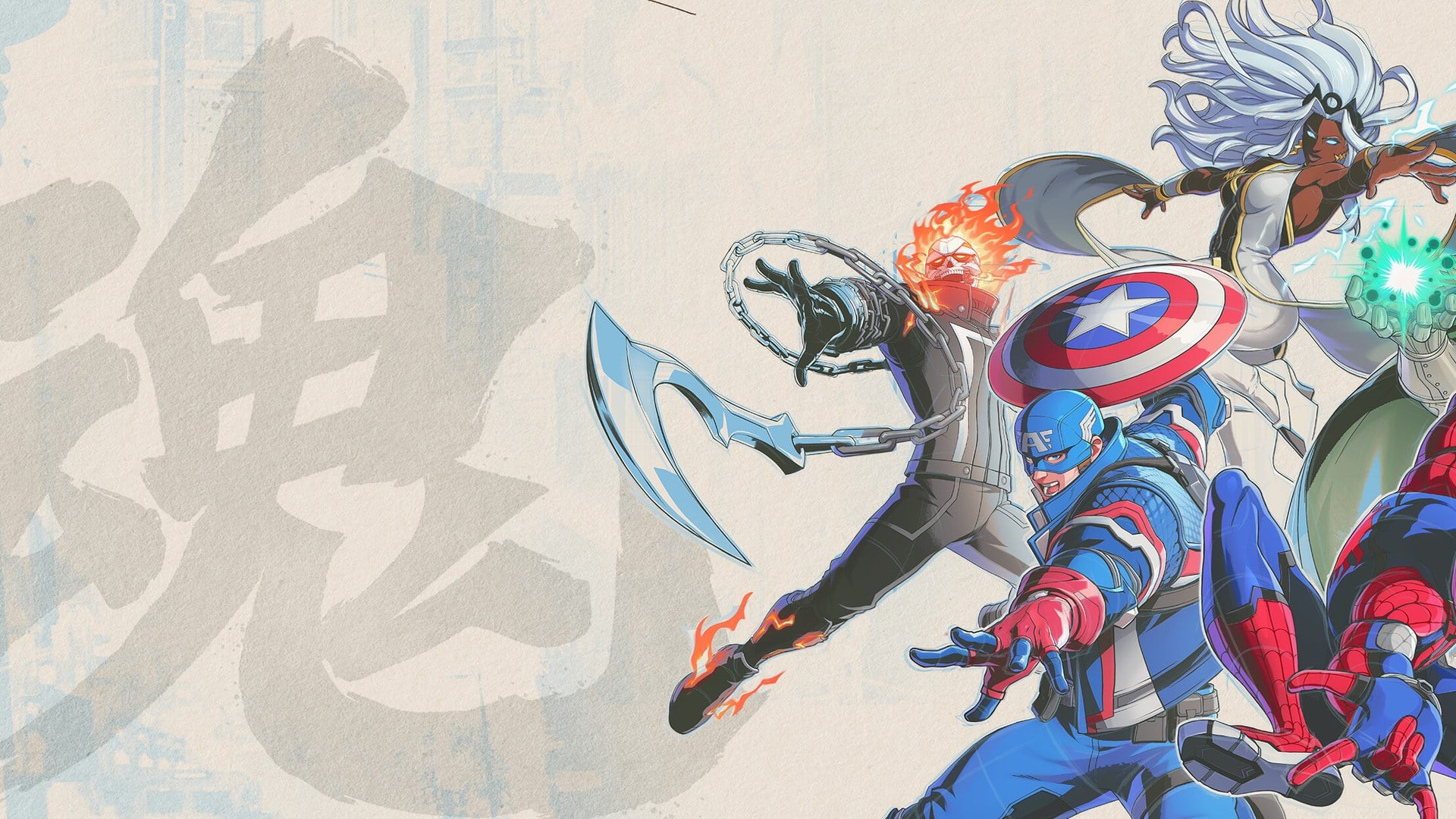 Marvel Tōkon Fighting Souls Episode Mode artwork showing comic-style character panels