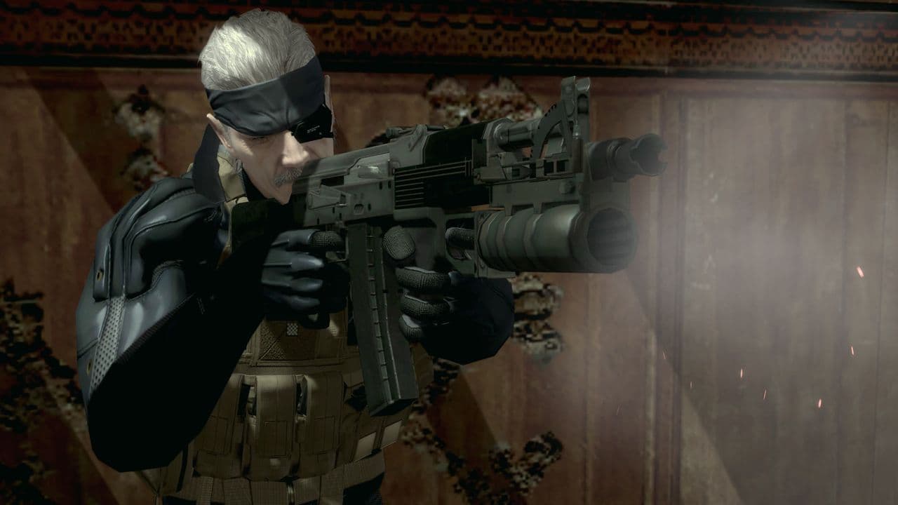 Metal Gear Solid 4 key art