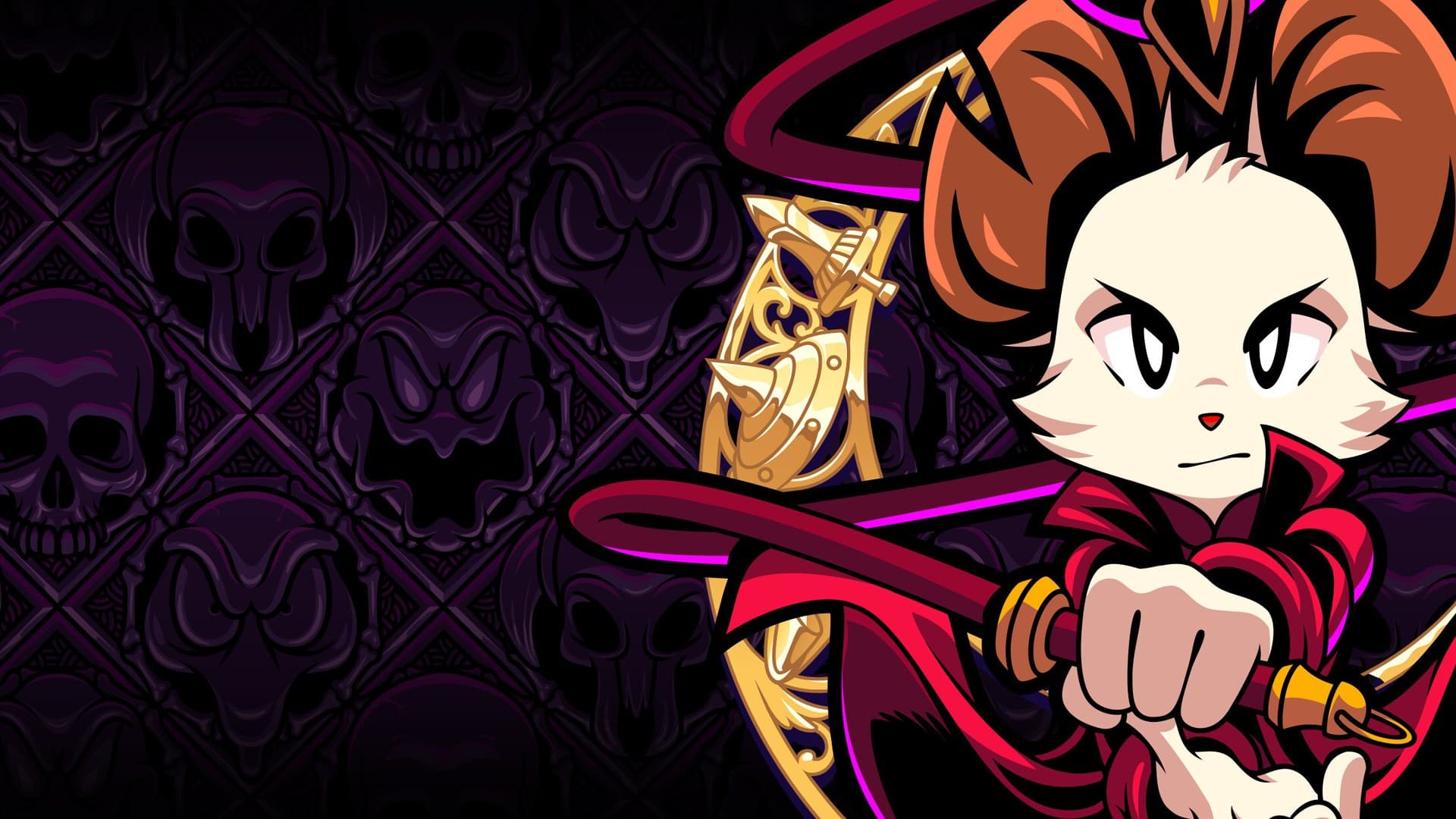 Mina the Hollower pixel art protagonist Mina exploring a dark haunted environment