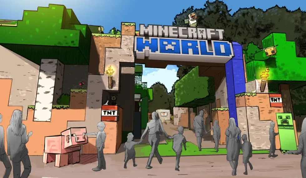 Minecraft key art