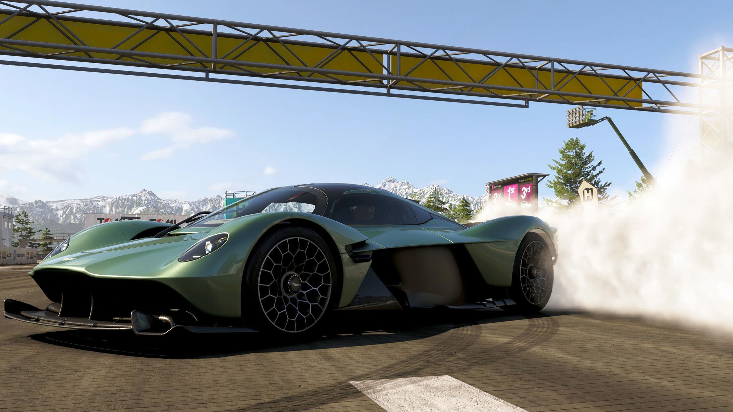 Forza Horizon 6 BMW M4 interior view with customised racing seats and steering wheel