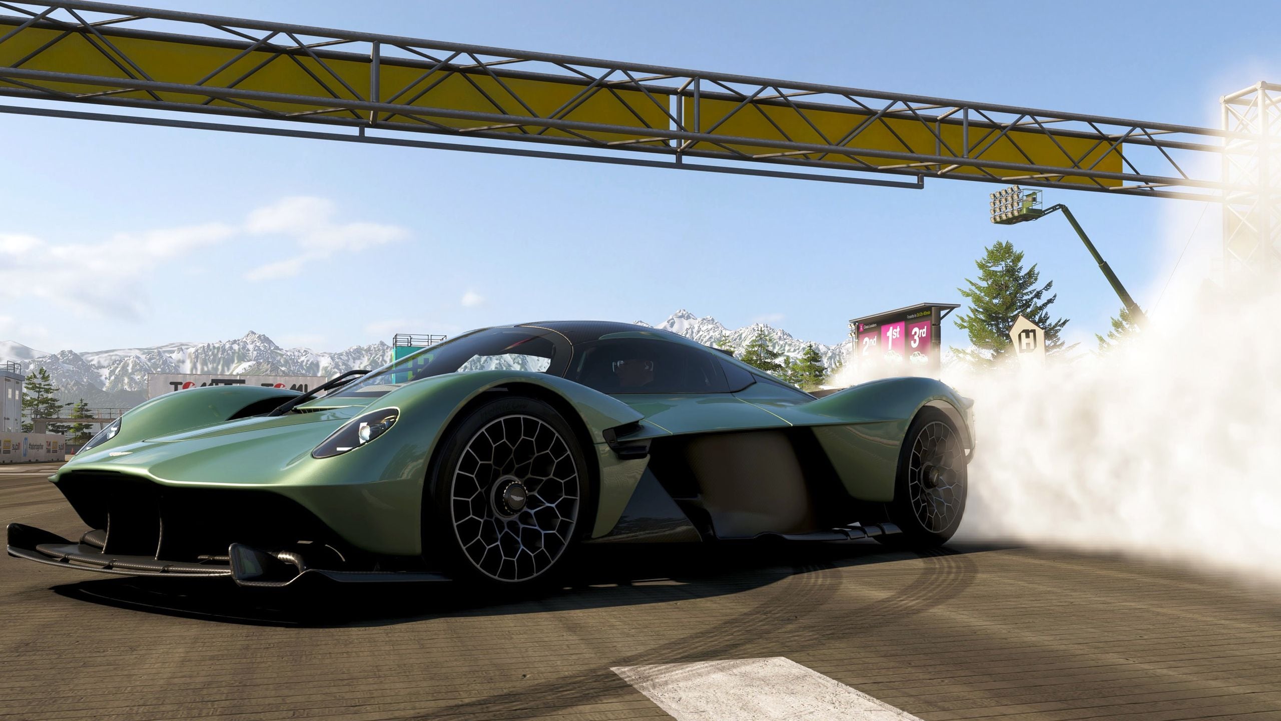 Forza Horizon 6 BMW M4 interior view with customised racing seats and steering wheel