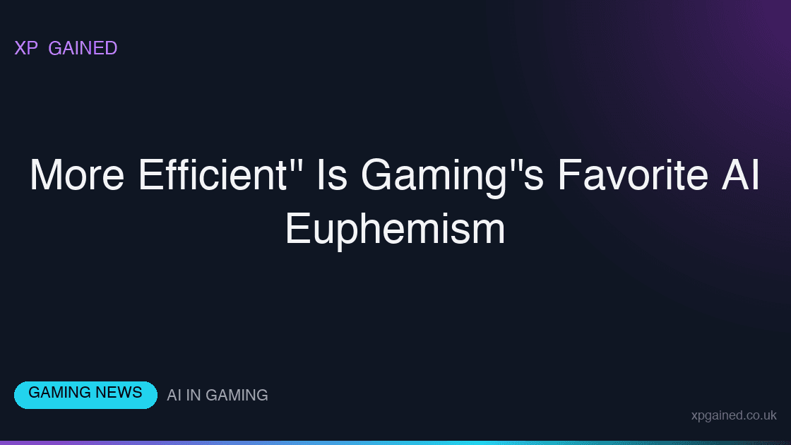 AI in Gaming key art