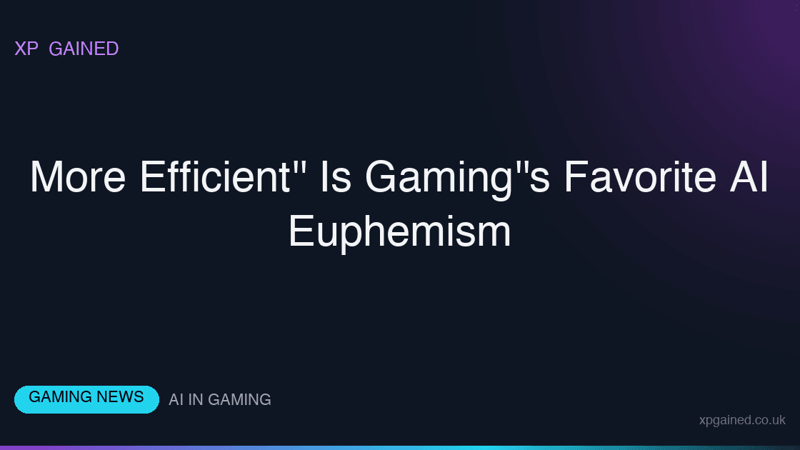 AI in Gaming key art