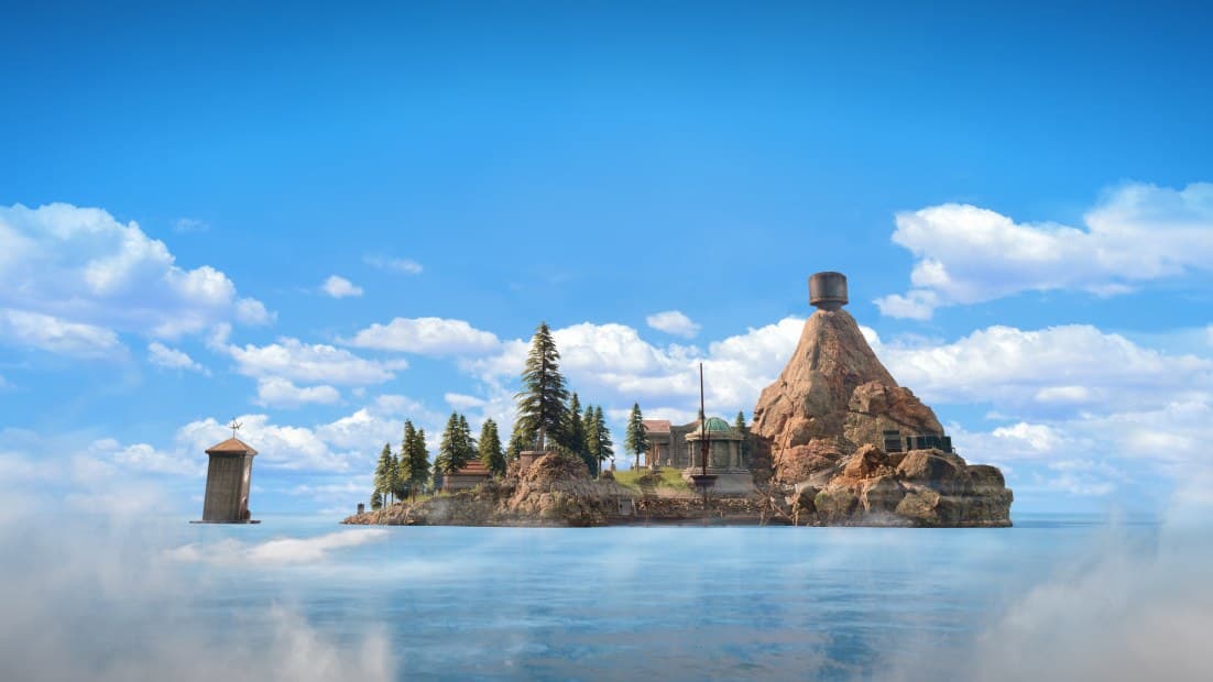 A mysterious mansion interior from Myst Project Anglerfish prototype teaser trailer