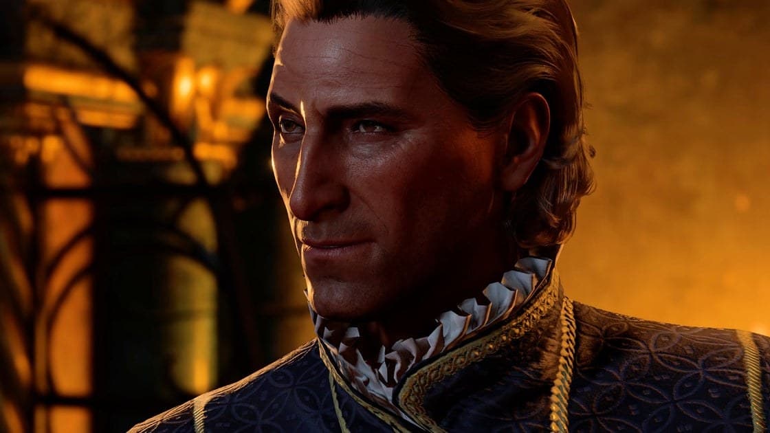 Baldur's Gate 3 party of adventurers standing in a dramatic fantasy landscape