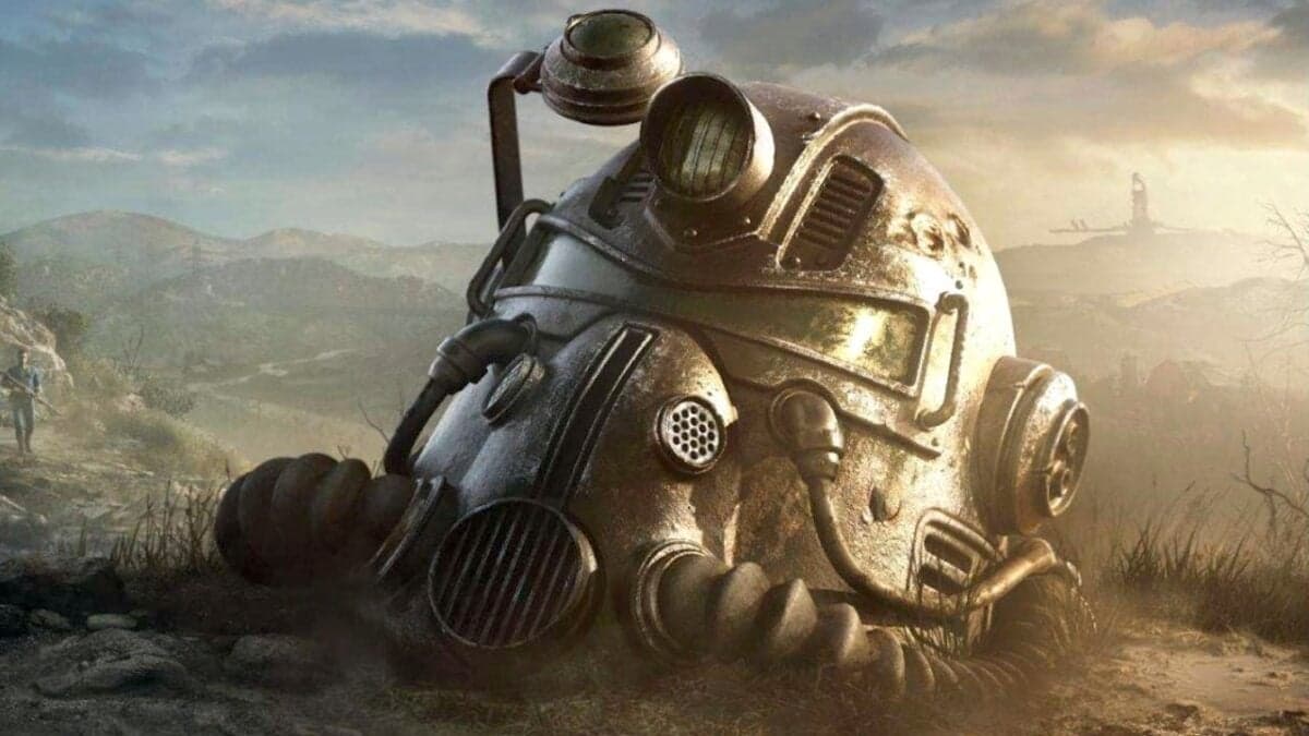 Fallout New Vegas key art showing the Mojave Wasteland and the New Vegas strip
