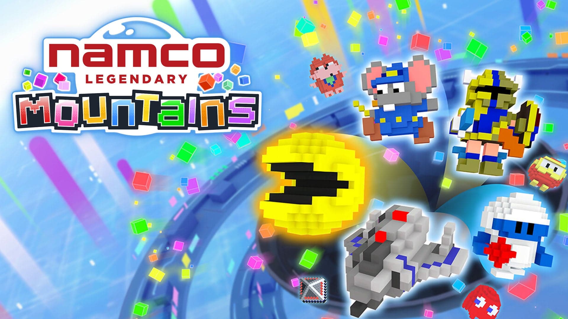 Namco Legendary Mountains key art