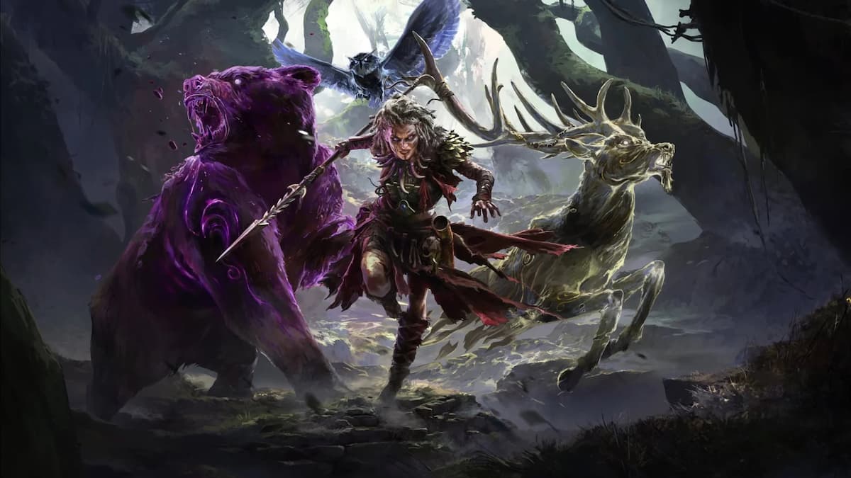 Path of Exile 2 Return of the Ancients key art featuring dark fantasy warriors