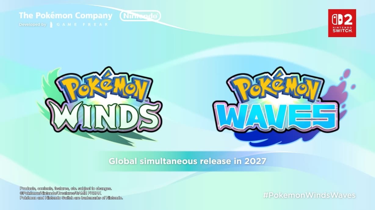 Pokémon Winds and Waves key art