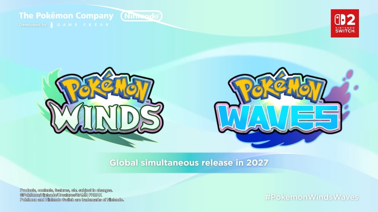 Pokémon Winds and Waves key art