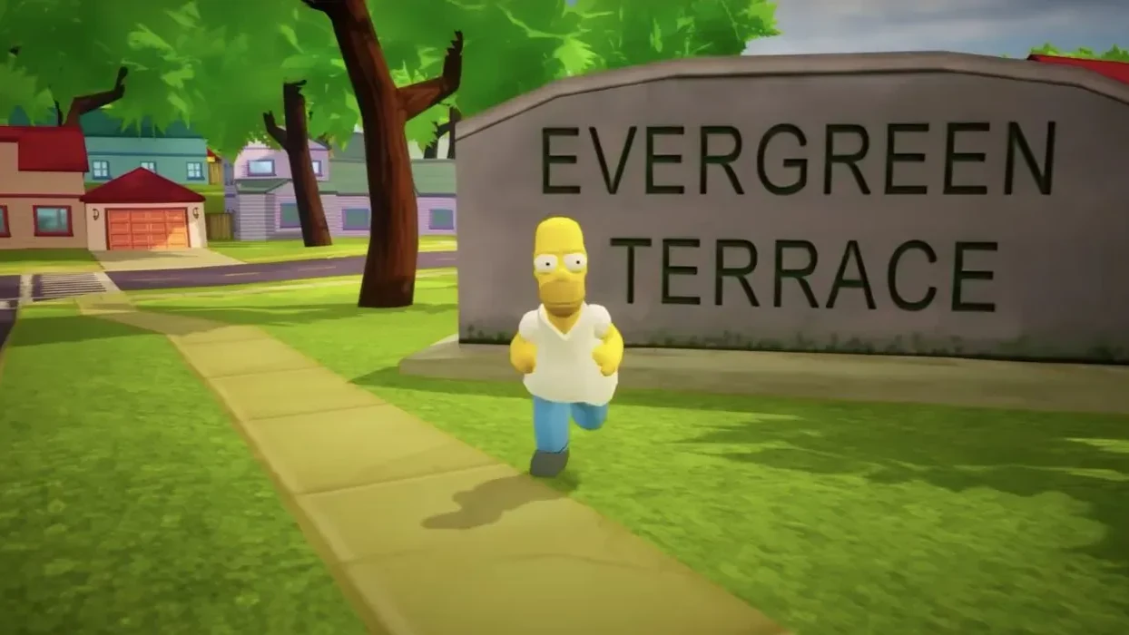 Simpsons Hit & Run key art
